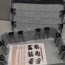 Hrensaw Large Outdoor Electrical Box(12.5x8.5x5inch),IP54 Waterproof Outdoor Outlet Covers,Weatherproof Extension Cord Covers Protect Outlet,Plug,Timer,Power Strip,Holiday Light,Grey