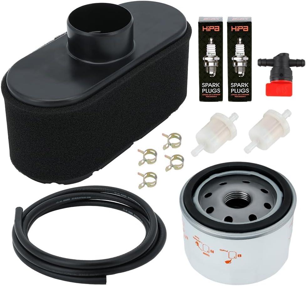 HIPA FR691V Tune Up Kit Compatible with Kawasaki FR730V FR651V FS481V FS541V FS600V FS651V FS691V FS730V 4-Stroke Engine Lawn Mower 11013-0752 Air Filter 49065-7007 Oil Filter HIPA FR691V Tune Up Kit Compatible with Kawasaki FR730V FR651V FS481V FS541V FS600V FS651V FS691V FS730V 4-Stroke Engine Lawn Mower 11013-0752 Air Filter 49065-7007 Oil Filter