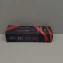 Dual Voltage Hair Dryer Brush with Negative Ion Anti-frizz Styler - Hot Air Volumizer for 110V-120V/220V-240V European and Travel Use (Black/Rose Red)