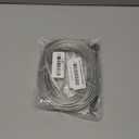 PATIKIL 25Ft 18/2 PVC Covered Wire, 300V SPT-2 Lamp Cord Insulated Heat Resistant Electronical Flexible Cable for LED Lamp Wire Audio Cable Speaker, Clear, UL Listed