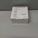 25 Pack C7 Led Blue Replacement Light Bulbs, Blue Christmas Outdoor String Lights Bulbs, Shatterproof Led Night Light Bulbs, E12 Candelabra Base, 0.6W Energy-Efficient LED Bulbs