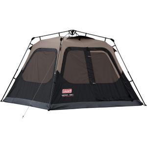 Coleman Instant Camping Tent with 1-Minute Setup, Large Family Tent with Pre-Attached Poles, Air Vent, & Carry Bag, Sets Up in About 60 Seconds, 4-Person (PFAS Free)