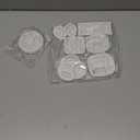 7 Pieces Valentine Silicone Molds Makeup Theme Silicone Molds for Cake Chocolate Kiss Lipstick Perfume High Heels 3D Fondant Mold for Decorating Resin Handcraft DIY Supplies