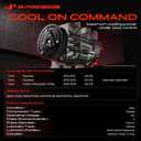 A-Premium Air Conditioner AC Compressor with Clutch Compatible with Ford Explorer 2011-2015 3.5L, Police Interceptor Utility 2013-2015 3.7L, with 6-Groove Pulley
