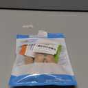 Chiroplax Toe Caps Sleeves Cushions Protectors Tubes Fabric & Gel Lining Finger Toe Separator for Bunion, Hammer Toe, Callus, Corn, Blister (Medium, 5 Pack)