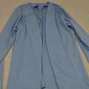 Women Sleeve Blazer Open Front Cardigan Jacket Work Office Blazer Size M