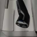 Philips Norelco Shaver 3900 Series, Wet and Dry Electric Shaver, P-Cap, Travel Pouch, Charging Stand, Storm Blue, Model S3341/92 (Silver New)