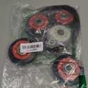 MEDB835DW4 MGDB835DW4 MEDB855DC4 MEDB835DC4 GEW9250PW1 GEW9250PW0 GGW9250PW3 GGW9200LW1 4392067 Dryer Repair Kit Replacement for Whirlpool Maytag dryer parts(4xWPW10314173 dryer drum)