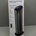 Lasko - 22" Electric Ceramic Tower Heater with Timer and Powerful 1500W: Smart Heat for Your Home