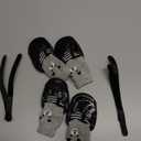 Dog Boots Waterproof Shoes Breathable Socks, with Anti-Slip Sole and Adjustable Magic Tape All Weather Protect Paws Only Fit for Small Dog(4Pcs)(Black, M)