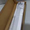 LazBlinds Cordless Cellular Shades, No Tools No Drill Blackout Honeycomb Shades Pleated Blinds for Windows, 32.5'' W x 72'' H, Silver White