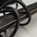 LANVIER 1.25 Inch Curling Iron, Extra Long Barrel 1 1/4 Inch Curling Iron for Long Hair up to 450F, Worldwide Dual Voltage Hair Curler for Traveling, Hair Waving Style Tool Black