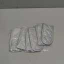 New Star Foodservice 32246 Silicone Pan Handle Sleeve Holder, Silver, Set of 6