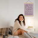 ignytiger Dental Office Decor, Dental Wall Art Poster Framed, Dentist Tools Purple Canvas Wall Art Prints for Hospital Office Decor, 12x16 Inches