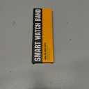 Designed for Apple Watch Band and Case, Stainless Steel Metal Chain with TPU Cover, Smart-Watch Link Bracelet Strap, Wrist-Band for i-Watch Series 9 8 7 6 5 4 3 2 1 SE, 45mm 44mm 42mm, Silver+Gold