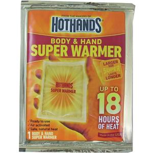 10 x HotHands Super Warmer Larger Size Heat Pack