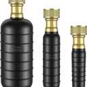 3 Pcs Drain Bladder Kit, Drain Cleaning Bladder Fits 1" to 6" Pipes, Rubber Drain Bladder Unclogger for Bathroom Sinks, Showers, Swimming Pool Drains, Kitchen Sinks and Main Drains