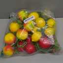 3 Pcs Sukkot Decoration Fruits Hanging Banner Sukkah Decorations Fruit Garland Artificial Pomegranate Apple Etrog Hanging Ornaments for Sukkot Jewish Holiday Indoor Outdoor Party Supplies