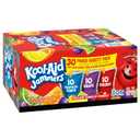 Kool-Aid Jammers Drink, 30 Pouches, for School Lunches and On-the-Go Hydration, Artificially Flavored Tropical Punch, Grape and Cherry Flavors, 6 fl oz