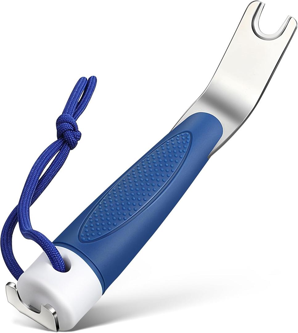 Enhon Snap Tool for Boat Canvas Snaps, Practical and Durability Boat Cover Snap Release Tool Save Canvas from Ripping, Design for Boaters and Anglers (Blue)