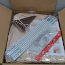 Twin Size Bed Tent Canopy, Kids Play Tent with Flags & Star Lights, Canopy on Bed Privacy Space Sleeping Blackout Tents, Indoor Breathable Portable & Foldable, Girls & Boys Gifts, Cream Castle Style (Twin Size (78.7 x 38.5 x 49.6 in)