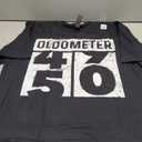 Oldometer Odometer Funny 50th Birthday Gift 50 yrs Old Joke T-Shirt Large