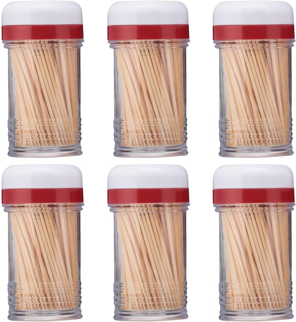 Good Cook Touch Shake-A-Pick Toothpick Dispenser (6-Pack)