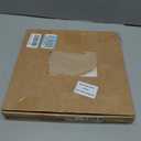 2 Pcs 11.8in & 13.8in Round Rattan Mother of Pearl Inlay Serving Tray