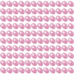 Easter Eggs 2.4 - Pink Fillable Easter Eggs - 120 Pcs Easter Basket Stuffers - Pink Eggs Bowl and Vase Filler Faux for DIY Spring and Easter Decorations (Pink)