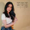 Denman Gentle Paddle Hairbrush for Comfortable Detangling, Blowdrying and Styling (1 Count (Pack of 1))