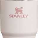Stanley Quencher H2.0 Tumbler with Straw 20 oz | Flowstate 3-Position Lid | Cup Holder Compatible for Travel | Insulated Stainless Steel Cup | BPA-Free | Rose Quartz 2.0