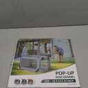 Love's cabin 36in Portable Large Dog Bed - Pop Up Dog Kennel, Indoor Outdoor Crate for Pets, Portable Car Seat Kennel, Cat Bed Collection, Red (36.6"L x 21.2"W x 21.2"H)