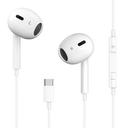Apple EarPods Headphones with USBC Plug, Wired Ear Buds with Builtin Remote to Control Music, Phone Calls, and Volume