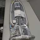 Duwee 12"x36" Ironing Board with Heat Resistant Cover and Thicken Felt Pad, Heavy Sturdy Legs (Silver)