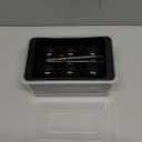 WIBIMEN Large Ice Cube Molds, Big Round Whiskey Ice Cube Trays for Freezer, Easy to Fill & Release, Whiskey Bourbon Cocktail(1.9In*6 Balls- Black/2 Pack)