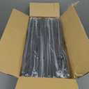 Attelite Upgrade Harder Solid Plastic Hat Organizer for Baseball Caps, 8 Pack Stackable Hat Storage Box with Clear Magnetic Door, Hat Rack(XL-Black)