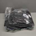 Collapsible Wagons Carts Foldable Wagon, Folding Wagon Cart with All-Terrain Wheels & 2 Cup Holders, Lightweight Portable Foldable Folding Wagons for Beach Camping Grocery Sports Garden, 360 LBS/Black