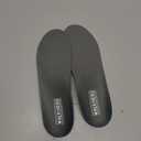 Plantar Fasciitis Feet Insoles Arch Supports Orthotics Inserts Relieve Flat Feet, High Arch (Mens 8-8 1/2 | Womens 10-10 1/2) (Gray)