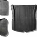 All Weather Cargo Liners for Tesla Model 3 Highland 2024/2025/2026 Accessories Trunk Mats,Frunk Rear Trunk Tray Mats