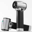 Turbo Dryer Blower for Cars, Max 181ft/s Air Blower with Light, 750W & 64mm Brushless Motor, Silicone Handle, Infinitely Variable Speed Handheld Blower for Drying