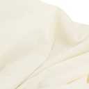 Pre-Cut Quilting Cotton Fabric Ivory Color Craft Cloth DIY for Sewing Crafting  Rose Flavor, 60"x70"
