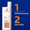 La Roche-Posay Anthelios Sunscreen SPF 40, Ultra-Light Fluid Broad Spectrum SPF 40, Face Sunscreen with Titanium Dioxide Mineral, Lightweight & Fast-Absorbing, Oil-Free, Matte Finish, Tinted