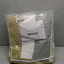 Homzard Quilt Queen Size - Queen Comforter Set,Mustard Yellow Beige Grey All Cotton Quilted Bedspread Set,Striped Floral Pattern Bedding,Lightweight Paisley 3 Piece,All Seasons (Queen (90"x98"))