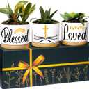 Christian Planters, Christian Gifts for Women, Catholic Gifts Men, Religious Gift for Women, Catholic Dcor, Spiritual Gift for Woman Spiritual Present for Men, Religious Present for Mothers Day