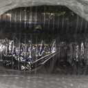 R-kay Heavy Duty 10 OZ Disposable Cups, Black Plastic Cocktail Glasses