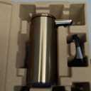 simplehuman 9 oz. Touch-Free Automatic Rechargeable Sensor Pump, Brass Stainless Steel, New