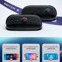 SUPCASE for Nintendo Switch 2 Mouse Grip, [2 Pack] [Ergonomic Design] [Aim Assist] Shooter Games Mouse Grip Adapter Compatible with Switch 2 Joy Con Controllers 2025, Black