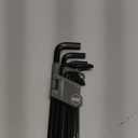 Amazon Basics Hex Key Allen Wrench, Long Arm, Metric and Standard Sizes