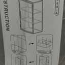 Acrylic Display Case for Figures, 3 Tier Clear Wall-Mounted Storage Organizer, Display Box with Magnetic Door, Dustproof Showcase Cabinet for Doll Action Figure Collectibles