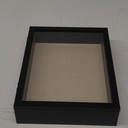 9x11 Shadow Box Frame with Shatter-Resistant Glass, Shadow Box Display Case with Soft Linen Back for Tabletop and Wall Display, Memory Box Display Case for Flower, Tickets, Magazine and 3D Items